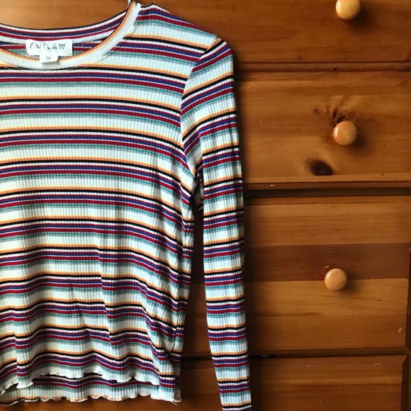 multi-color crop top - Picture 4 of 4